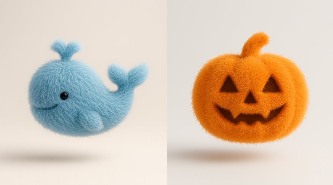 پرامپت ساخت اموجی های پشمالو